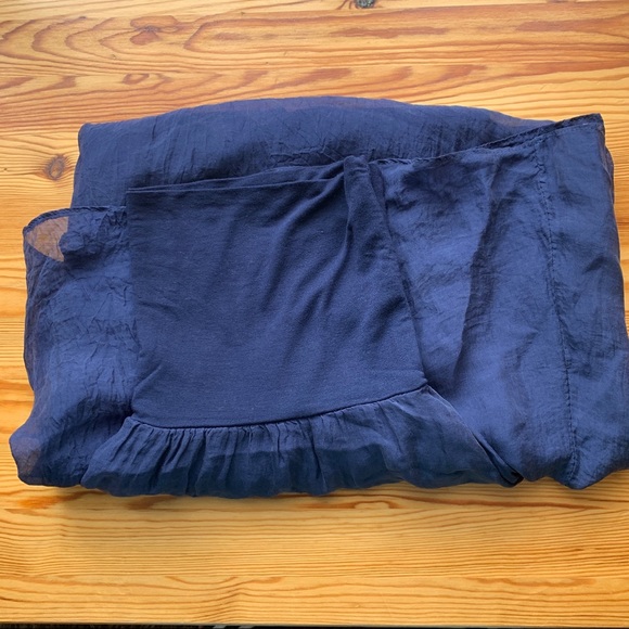 Giusy Flowy Silk skirt, Made in Italy - Picture 8 of 8